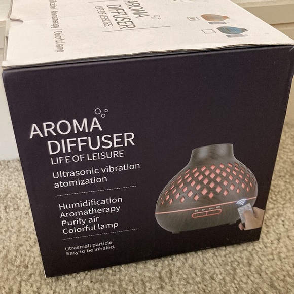 BUNDLE: Aroma Diffuser Humidifier, Stress Relief Cards, Cozy Socks, Singing Bowl - Picture 6 of 10